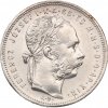 Stříbrná mince 1 zlatník František Josef I. Uherská ražba 1881 KB