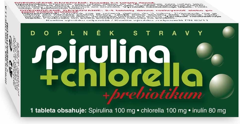 Naturvita Spirulina + Chlorella ProBiotikum 90 tabliet od 3,03 € - Heureka .sk