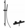kielle Oudee - Sprchový set s termostatickou batériou, tyčou, hadicou a sprchovou hlavicou Ecospare, - 20602SNT54