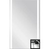 LED zrkadlo do kúpeľne s osvetlením DSK Silver Boulevard 60 x 100 cm