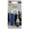 SBOX H-204BL blue USB 2.0 port 4x H-204BL