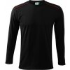 Malfini Long Sleeve Unisex tričko 112 čierna XXXL