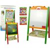Lean Toys Drevená tabuľa 2v1 - Mackovia