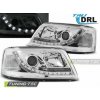 Tuning-tec SVETLOMETY TRUE DRL CHROME pasujú na VW T5 04.03-08.09