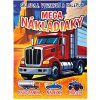 Mega nákladiaky maľovánka s nálepkami