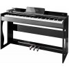Digitálne piano Kruger&Matz KMDP-135, 88 klávesov, Bluetooth 5.0, lesklá čierna farba