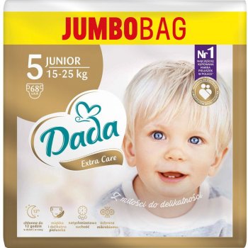 DADA Extra Care Junior Jumbo 5 15-25 kg 68 ks