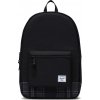HERSCHEL batoh Settlement Black Grayscale Plaid 05679
