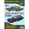 Bestr Obojživelný transportér GMS DUKW 353 D-DAY 1:48