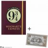 Cinereplicas Zápisník se záložkou Harry Potter Nástupiště 9 a 3/4 A5