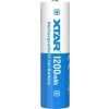 Nabíjateľný akumulátor Li-ion XTAR 14500 1200mAh 3,6V 2,5A s ochranou