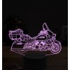 Beling 3D lampa,Star motorbike, 7 farebná ZZ56