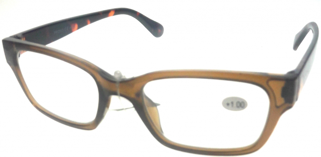 Berkeley Čítacie dioptrické okuliare plast hnedé, stranice tigrované ER4198  od 5,59 € - Heureka.sk