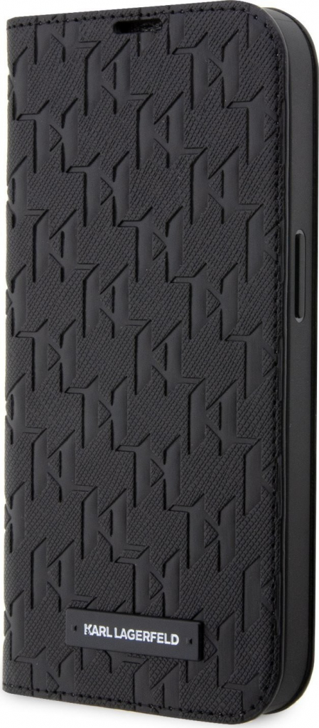 Karl Lagerfeld Saffiano Monogram iPhone 14 Pro Max čierne