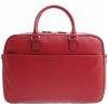 Kožená taška na malý 13'' notebook Hexagona 464409 červená