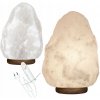Soľná lampa BIELA 5-7 kg Himalájska soľ ionizátor čistička vzduchu