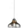 GTV Stropní svítidlo MARITE, 7085, AC 220–240 V, 50/60 Hz, 1*E27, IP20, prům. 26 cm, jednoduché, černo/zlaté