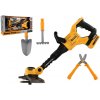 Krovinorez na batérie s doplnkami plast 52 cm