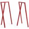 Hay Loop Stand Frame High maroon red