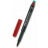 Permanentný popisovač Faber-Castell 1525 M - červený
