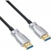Akyga Kábel HDMI 2.1 (M), optický AOC 48Gbps 8K, čierny 10m