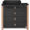 YappyKids YappyÉtude dresser 2024 Anthracite prebaľovacia komoda