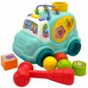 Woopie auto serter veselé autíčko s kockami zapichovač Montessori bludisko