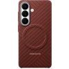 EF-KS942SRE Samsung Carbon Magnetický Kryt pro Galaxy S26 Coral Red