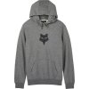 FOX mikina Head Fleece Po Heather Graphite 185 vel. L