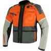 Bunda na moto Nazran Cavell Dakar orange/grey Tech-air compatible vel. 2XL