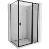 MEXEN/S - Mist T sprchovací kút dvere krídlové pravá 110 x 100, čierny okraj, čierna 8A4T-110-100-70-70-P