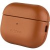 FIXED PodsLeather s podporou MagSafe na Apple AirPods Pro 2/Pro 2 (USB-C) hnedé FIXLPM-999-BRW