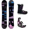 Raven Supreme black snowboard + Raven Fastec FT360 black/fuchsia viazanie + Raven Diva topánky - 153 cm + S (EU 35-40)