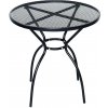 Rojaplast Kovový záhradný okrúhly stôl 70 cm ZWMT-06