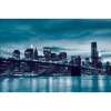 Fototapeta na stenu - FT0300 - Modrý New York 152cm x 104cm - Vliesová fototapeta