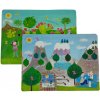Sada 2 podložiek na stôl ALLPLM01 45x33cm