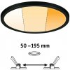 | Paulmann 93102 - LED/16W IP44 Zapustené stropné svietidlo AREO 230V priemer 23 cm čierna | 93102
