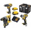 Sada kombo 3x5,0 Ah, 2 kufre TStak DeWalt [DCK368P3T-QW]
