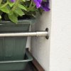 DASTECH Nerezová rozperná zábrana na truhlík pre okno do 1500mm, pr. 16mm