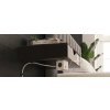 CubeNest Powercube Extended USB PD 20W, USB, USB-C, 4x zásuvka, 1,5m PC420GY sivý/biely
