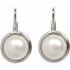 INFINITYSILVER Strieborné náušnice perly 436889