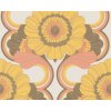 A.S. Création | Vliesová tapeta na stenu Retro Chic 39530-4V | 0,53 x 8,5 m | žltá, oranžová, hnedá, biela, červená, viacfarebná + Žltá, oranžová, hnedá, biela, červená, viacfarebná, vliesová tapeta n