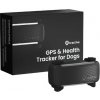 GPS lokátor a monitor zdraví pro psy Tractive DOG 6 – černý (TRDOG6BK)