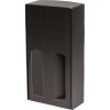 Darčeková krabica na víno 175x350x85 mm, 2 x 0,75 l, čierno-čierna