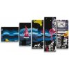 Sablio Obraz - 5-dílný Maľba - 100x60 cm