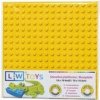 L-W Toys Podložka na stavění JUNIOR 16x16 bodů žlutá