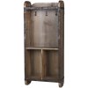 Chic Antique Hnedá drevená nástenná skrinka na kľúče - 26*12*60cm - Chic Antique
