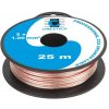 Reproduktorový kábel CCA 1,0 mm 25M