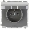 Zásuvka ABB 5519A-A02997 S2 Tango IP44 sivá