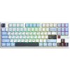 Klávesnice AULA Gasket F87 Pro V2 Glacier Blue Star Vector RGB